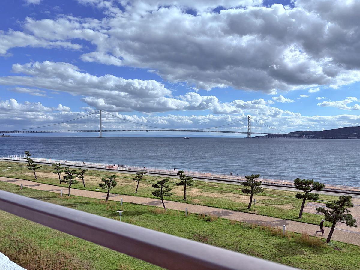 明石市中崎の売買物件/バルコニーからも最高のビュー