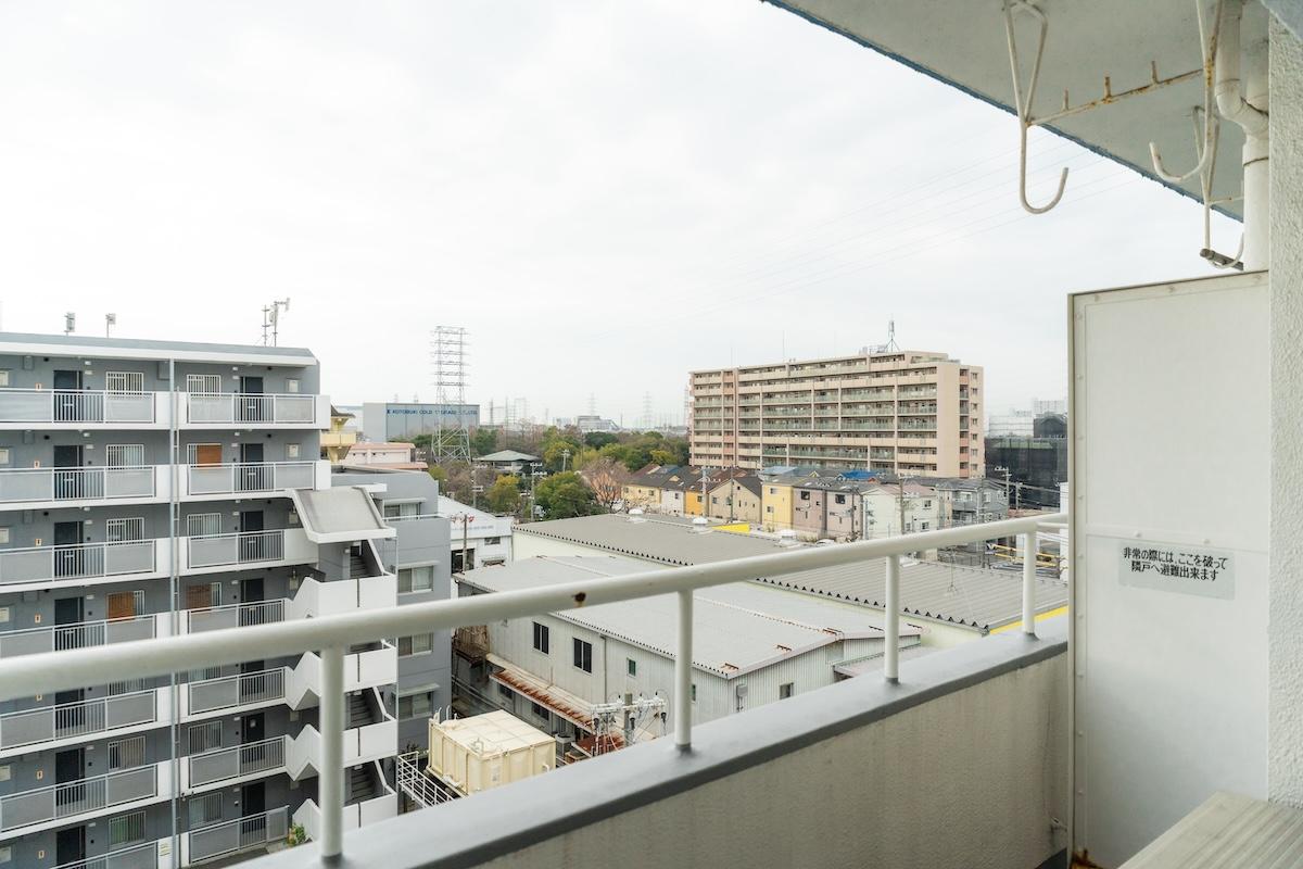 尼崎市道意町の賃貸物件/（608号室）空が広くて室内にも明るい光が入ります