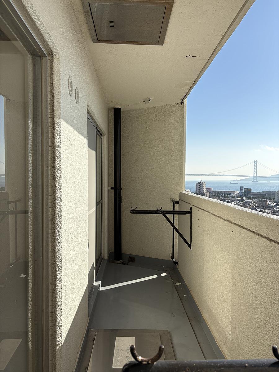 明石市東野町の売買物件/バルコニー