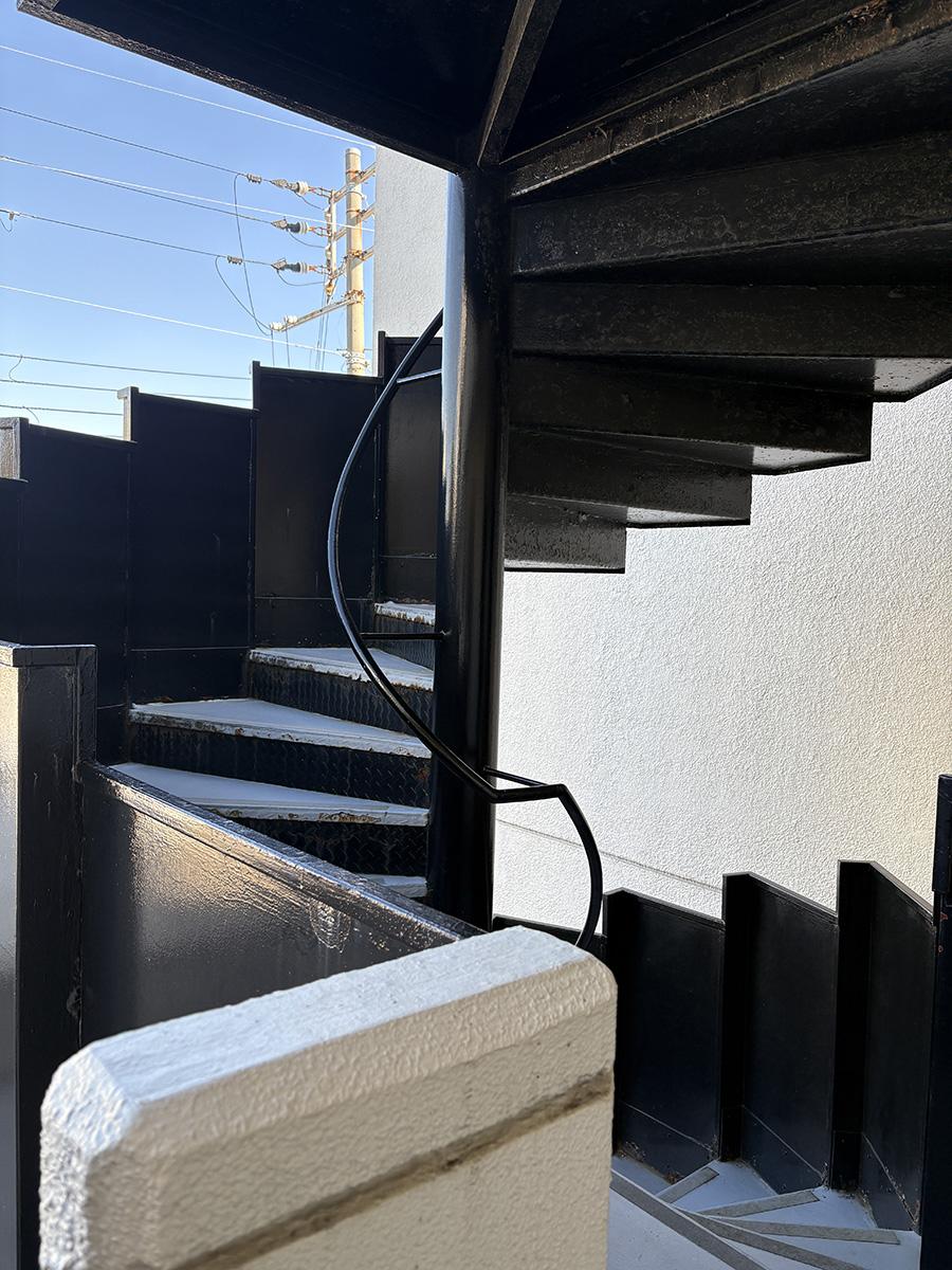 明石市東野町の売買物件/螺旋階段