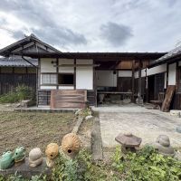 加西市油谷町の賃貸物件/庭からの外観、中庭