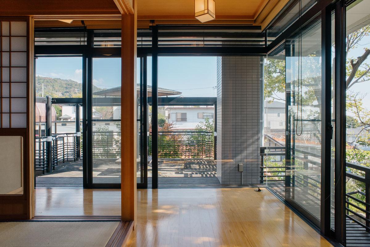 神戸市東灘区住吉山手の売買物件/西棟1F和室と広縁