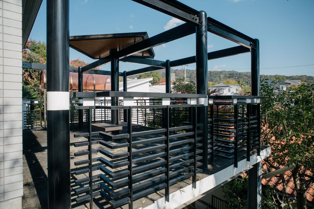 神戸市東灘区住吉山手の売買物件/西棟1Fテラス