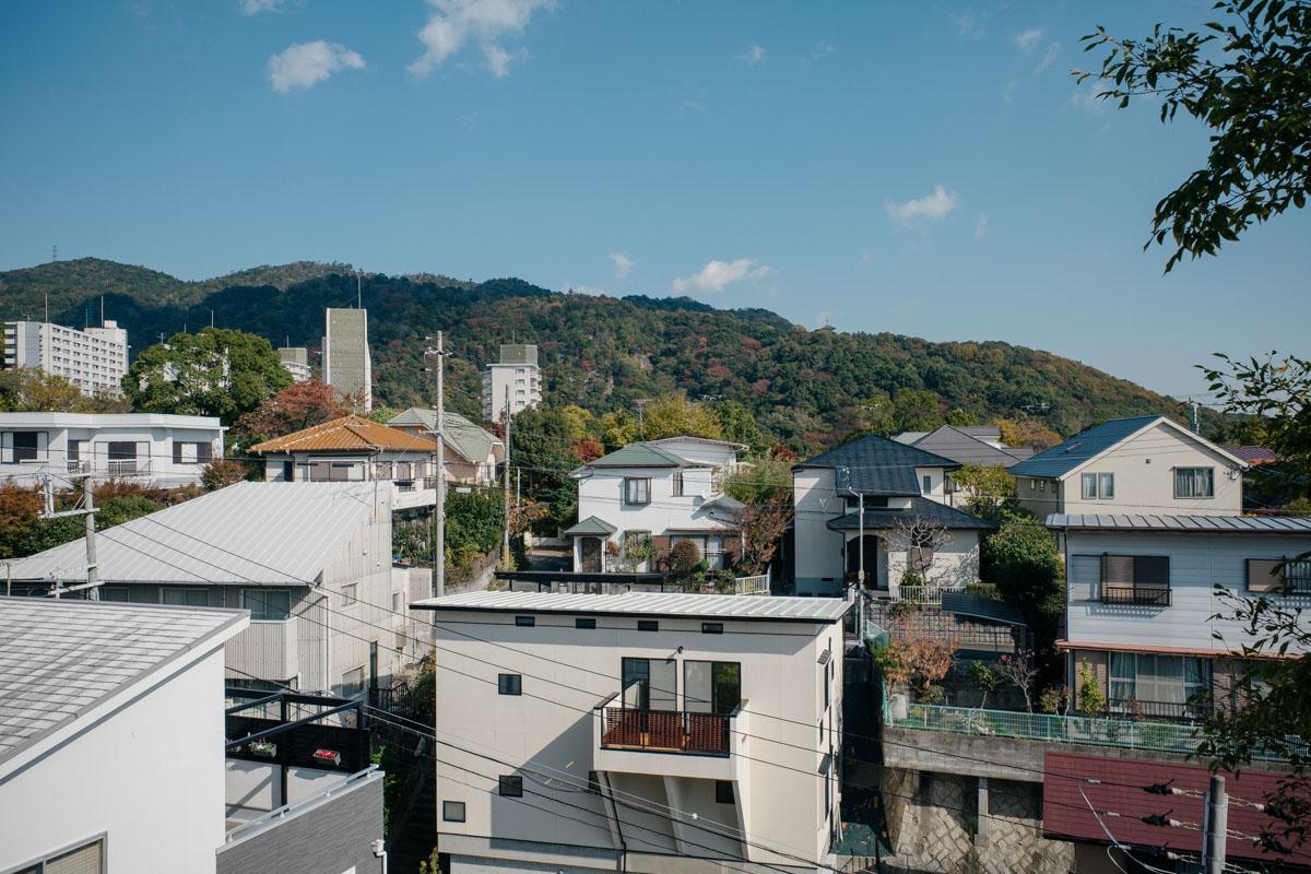 神戸市東灘区住吉山手の売買物件/山も