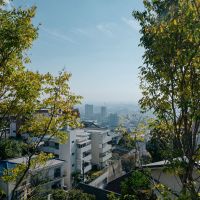 神戸市東灘区住吉山手の売買物件/町と海も