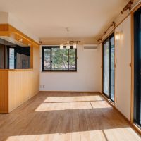 神戸市東灘区住吉山手の売買物件/東棟のリビング