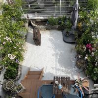 神戸市灘区寺口町の売買物件/花と緑に囲まれたガーデン＆デッキ