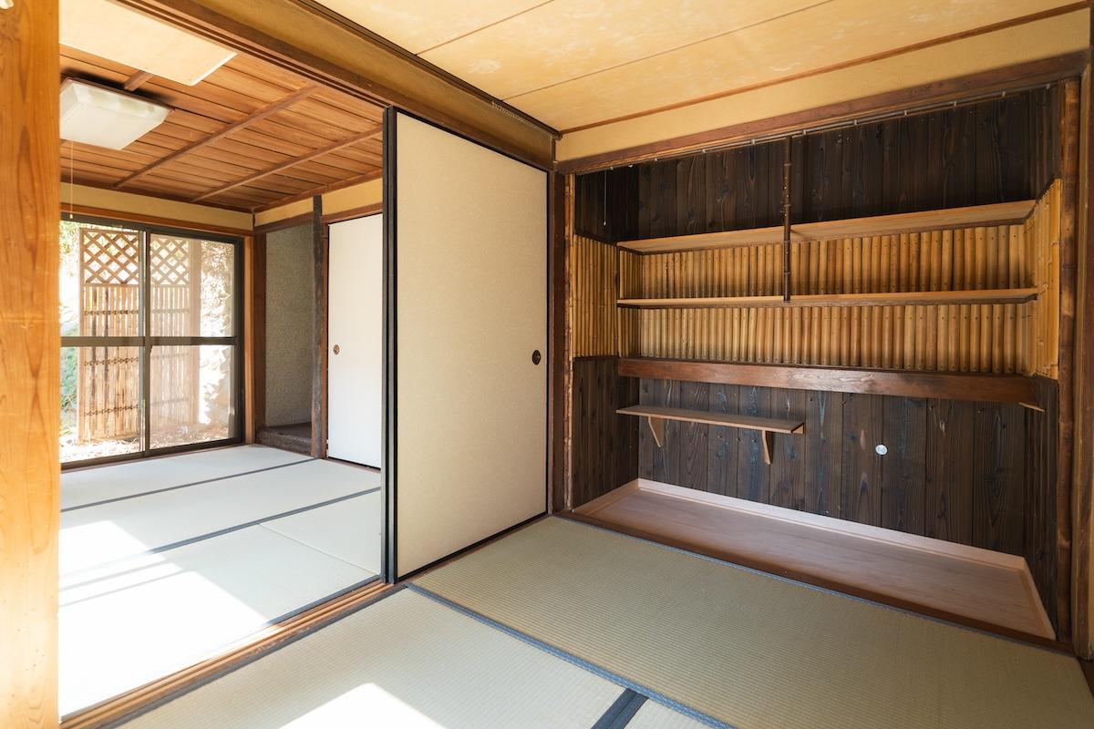 神戸市北区鈴蘭台西町の売買物件/1階の茶室にも水屋