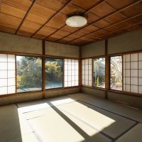 神戸市北区鈴蘭台西町の売買物件/窓の多い2階の茶室