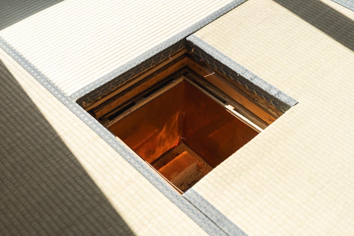 神戸市北区鈴蘭台西町の売買物件/畳には炉も切ってありました