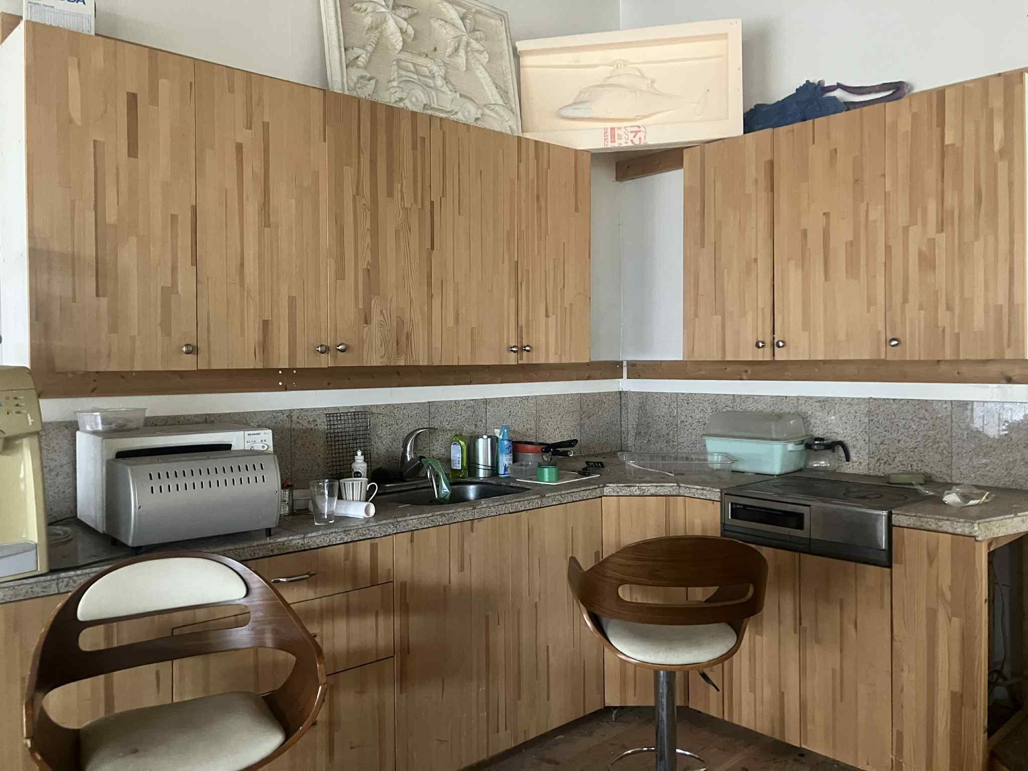 神戸市灘区六甲山町西谷山の売買物件/こちらはキッチンのエリア