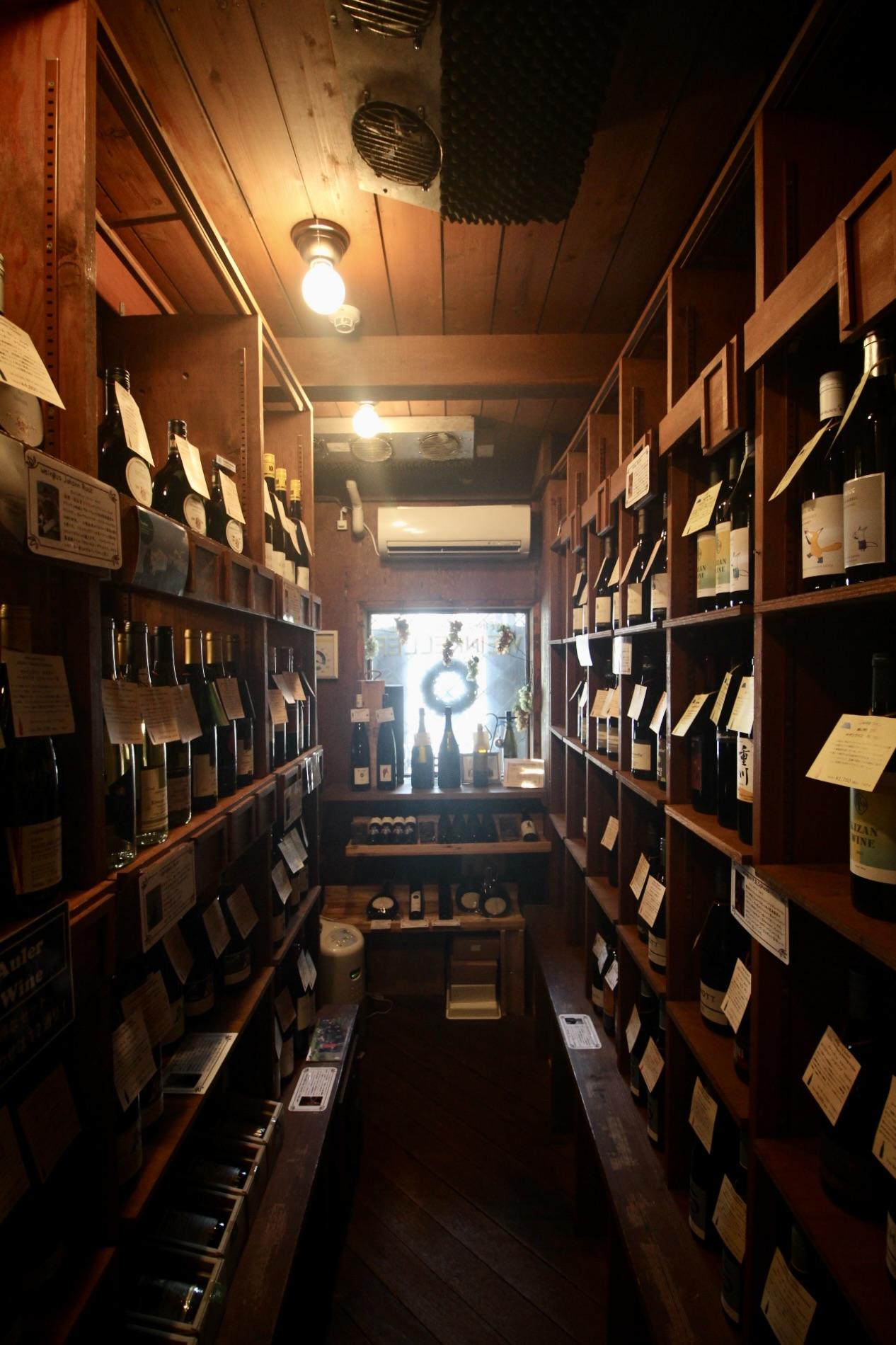 神戸市中央区北野町の売買物件/1階：現況はワインセラーとして使用の区画