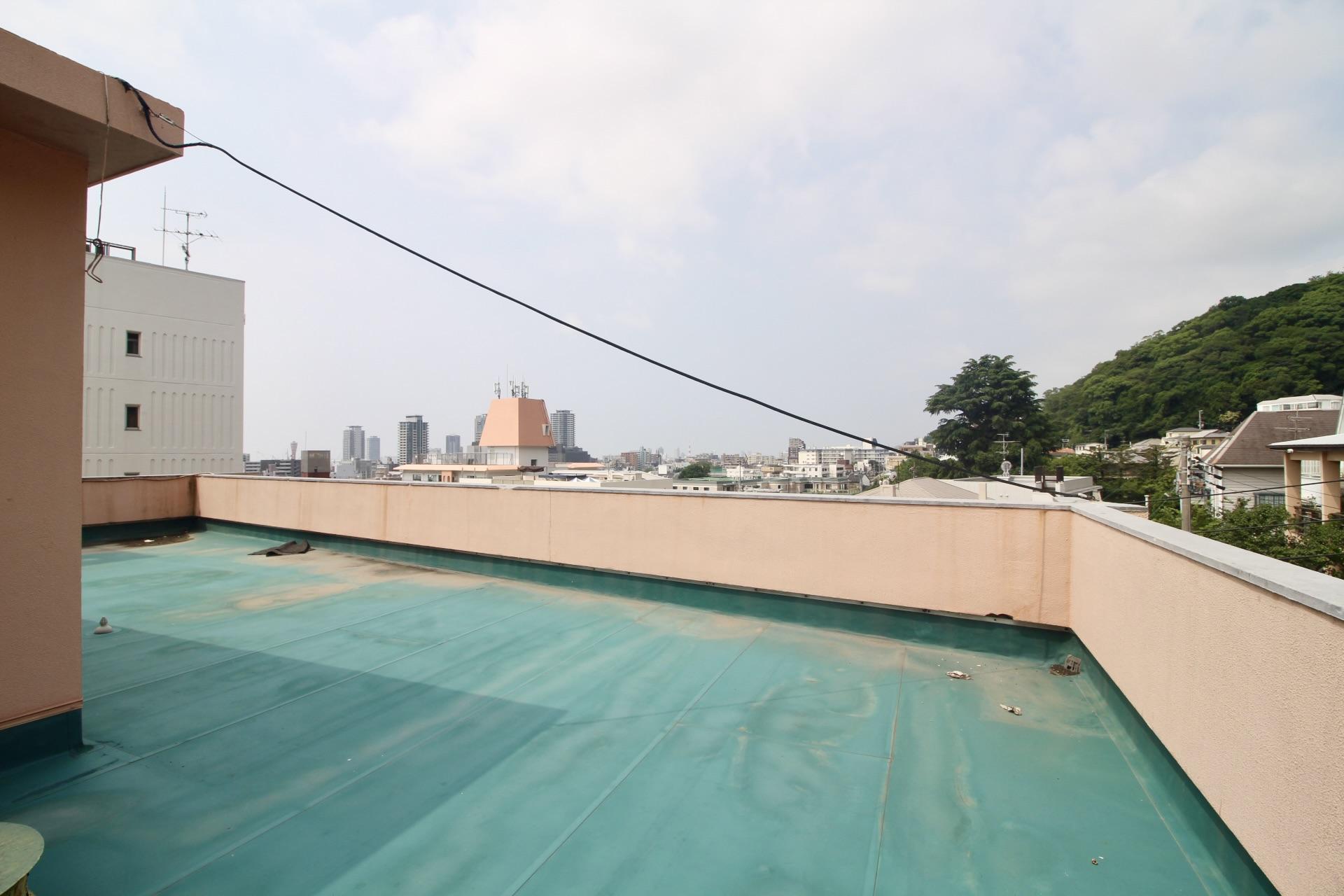 神戸市中央区北野町の売買物件/西側は、遠くに海まで見渡せます