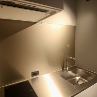 神戸市須磨区須磨浦通の賃貸物件/ミニマルなキッチン