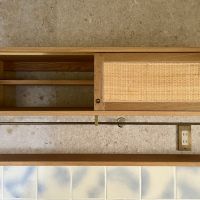 神戸市東灘区岡本の売買物件/スパイスラックや食器棚も使いやすそうです。