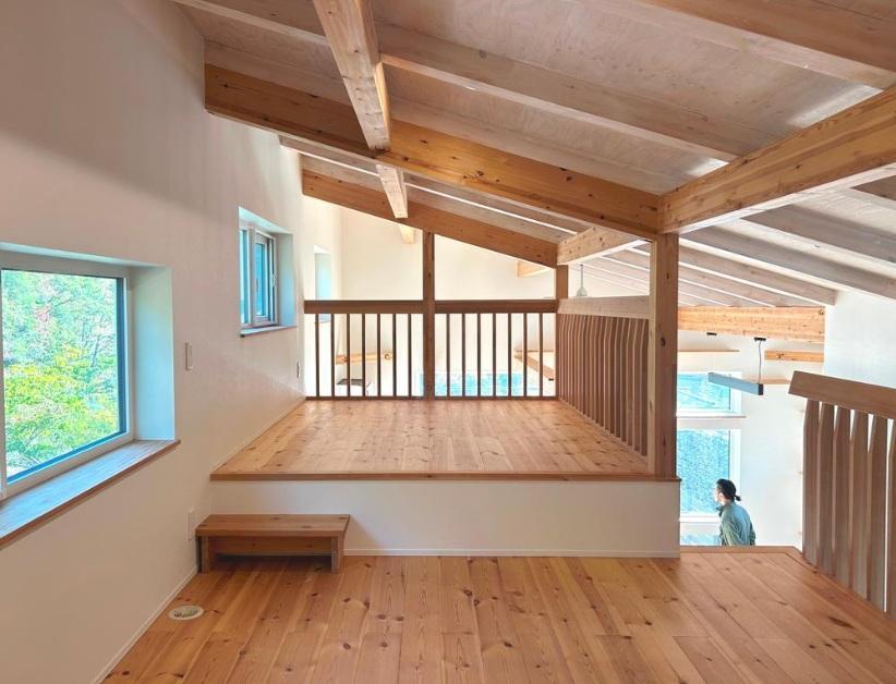 西宮市清瀬台の売買物件/ロフトスペースは3フロア（3.7帖・5帖・6帖）