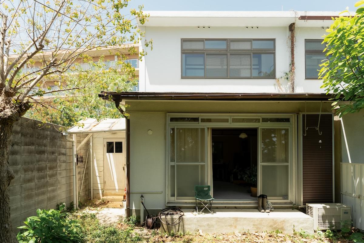 神戸市東灘区岡本の賃貸物件/家の横には物置もあります