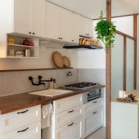 神戸市北区鈴蘭台東町の売買物件/欧風スタイルの使いやすそうなキッチン