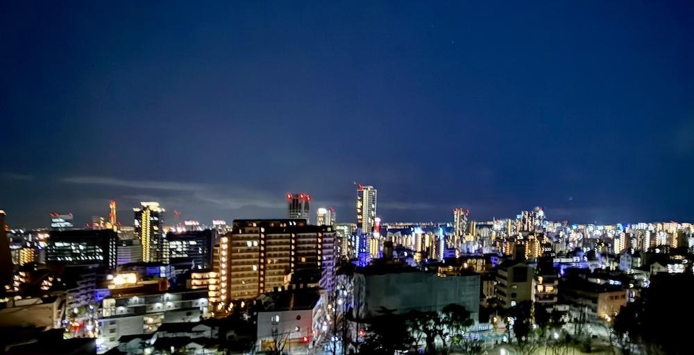 神戸市中央区諏訪山町の賃貸物件/ムーディな夜景も