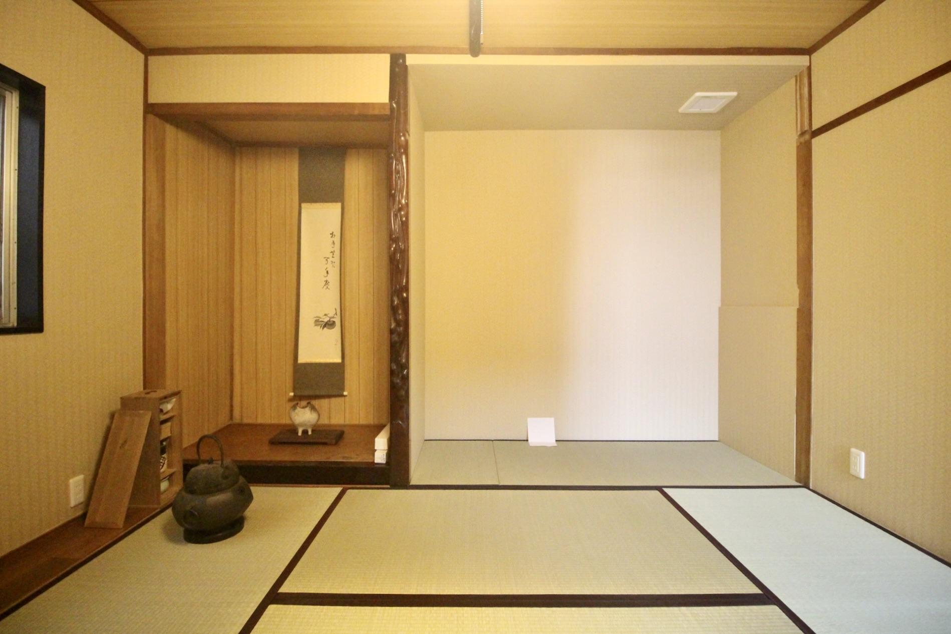 神戸市東灘区住吉山手の賃貸物件/床の間のある、落ち着いた和室