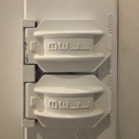 尼崎市杭瀬南新町の賃貸物件/キッチンには屋外用USコンセント。