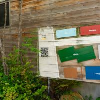 宝塚市高司の賃貸物件/"小さな町"の地図。住居のほか、カフェや雑貨屋などのテナントも入る