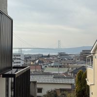 神戸市垂水区西舞子の売買物件/物件前の階段から