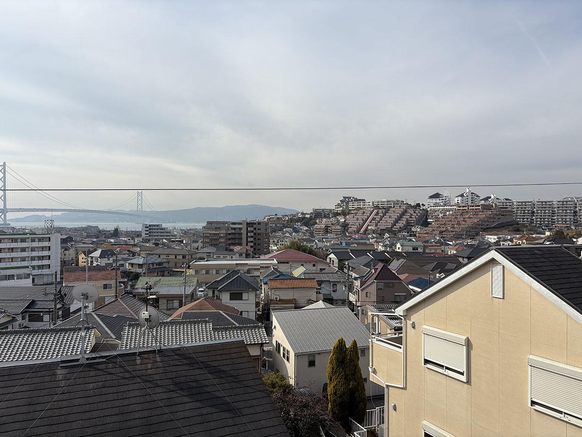 神戸市垂水区西舞子の売買物件/街を見渡せます
