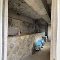 神戸市垂水区西舞子の売買物件/地下部分は擁壁があり、倉庫的に使えるスペース