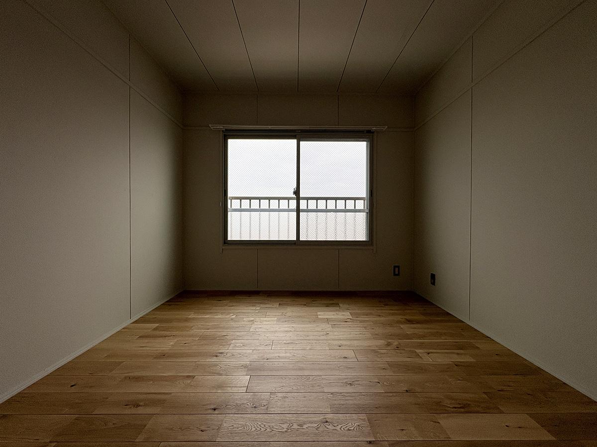 神戸市垂水区舞子台の賃貸物件/洋室。こちらも無垢床