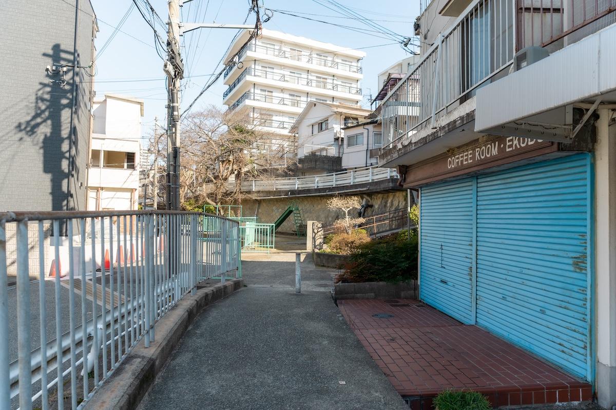 神戸市北区鈴蘭台東町の賃貸物件/親しみが湧く町並みです