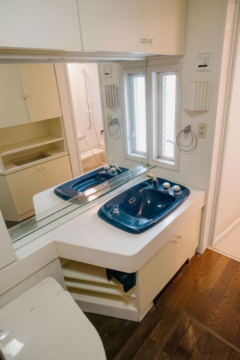 神戸市北区道場町生野の売買物件/1階洗面とお風呂