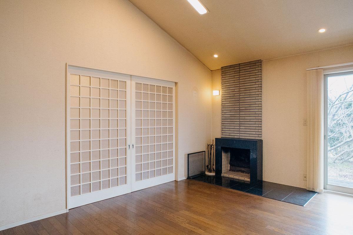 神戸市北区道場町生野の売買物件/引き戸でこんな風に仕切れます