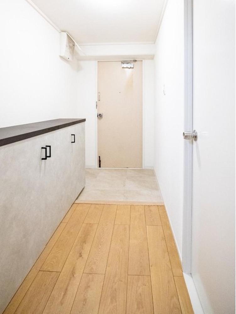 神戸市灘区寺口町の売買物件/収納たっぷりの玄関