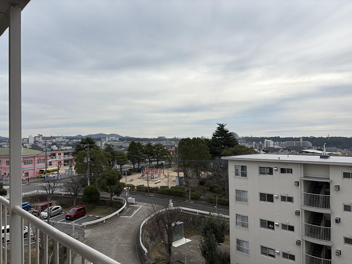 神戸市垂水区神陵台の賃貸物件/ひらけた空