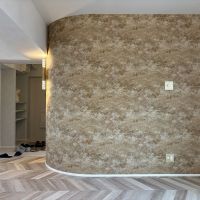 神戸市垂水区神陵台の売買物件/Rの壁がアクセントに