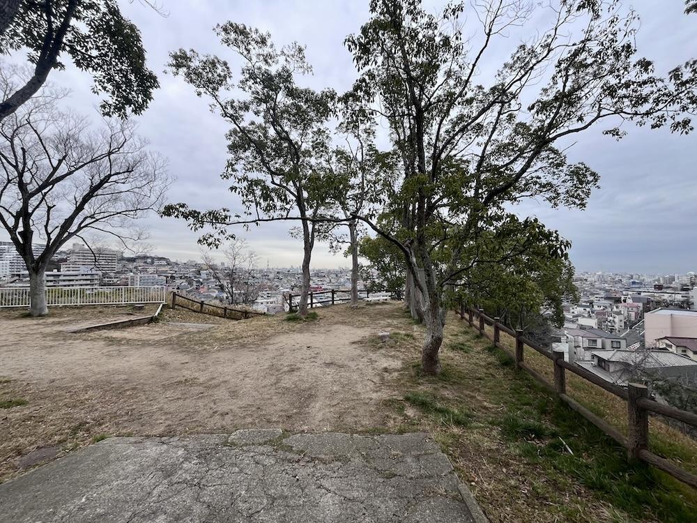 神戸市長田区西山町の売買物件/西山公園からの景色