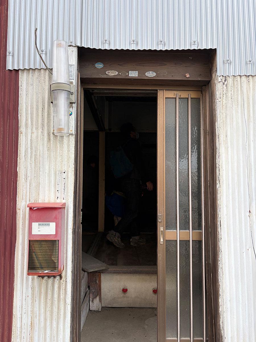 姫路市大津区吉美の賃貸物件/元住居部分への玄関