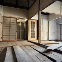 姫路市大津区吉美の賃貸物件/元住居部分で床板が残っています