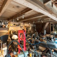 神戸市北区淡河町勝雄の売買物件/ご主人のご趣味のバイク整備室に。工房やアトリエにするのもいいかも。