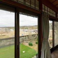 神戸市北区淡河町勝雄の売買物件/縁側からは淡河ののどかな風景が広がっています