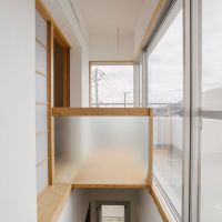 西宮市東山台の売買物件/階段の上部に造られたサンルーム