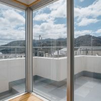 西宮市東山台の売買物件/サンルームからの眺め