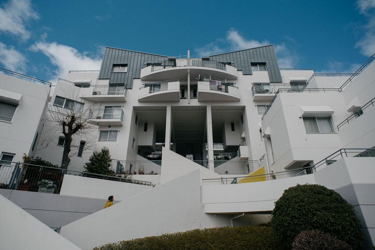 西宮市東山台の売買物件/いろんな線と形が楽しい建築