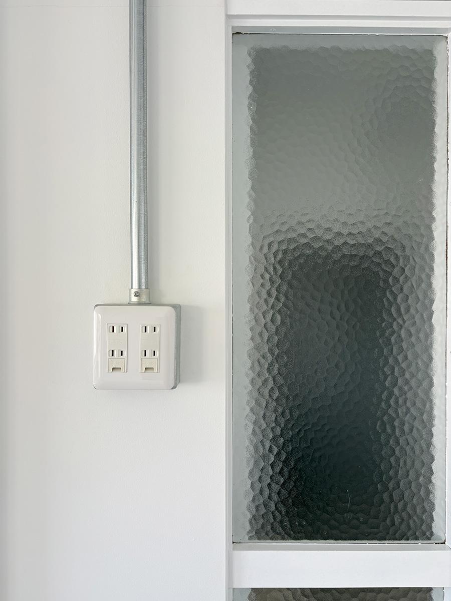 神戸市垂水区狩口台の賃貸物件/団地らしさが残る磨りガラス