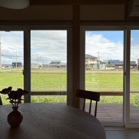 加古郡稲美町加古の売買物件/室内からファームビュー