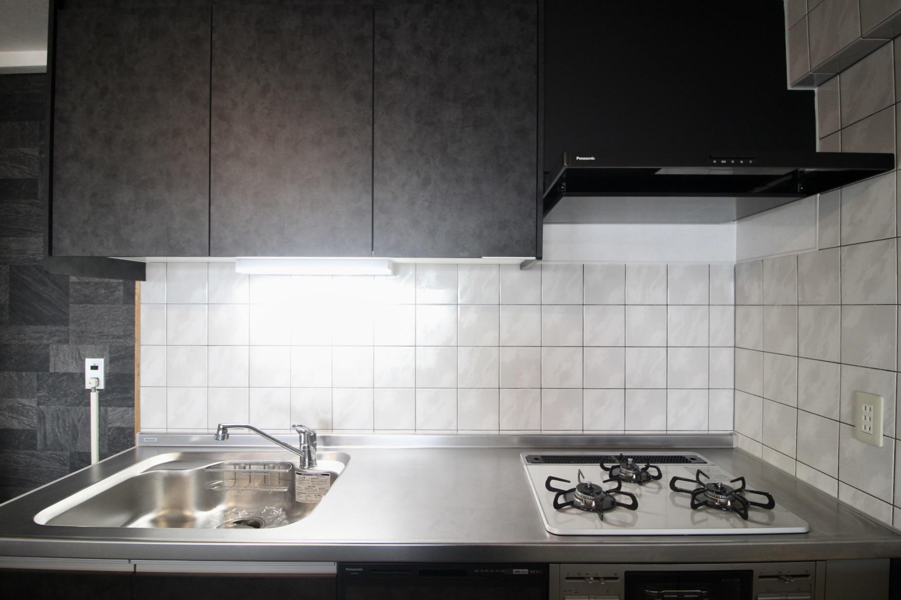 神戸市東灘区御影山手の賃貸物件/清潔感ある綺麗なキッチン。