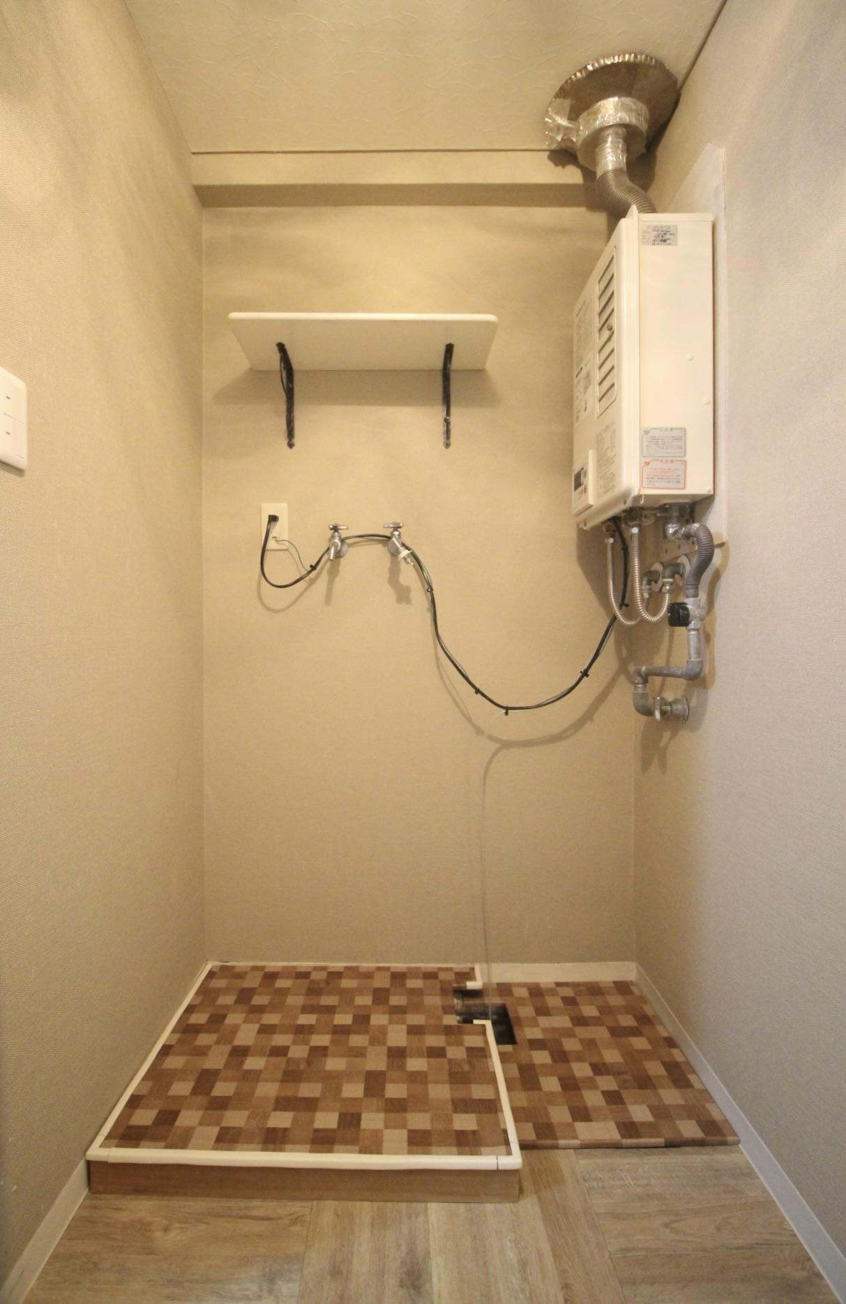 神戸市東灘区御影山手の賃貸物件/洗濯機置場。