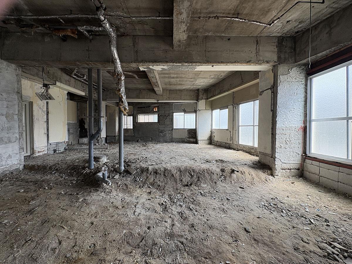 神戸市須磨区天神町の賃貸物件/スケルトンから造る