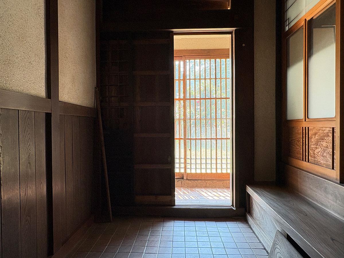 丹波市市島町北岡本の売買物件/母屋の玄関